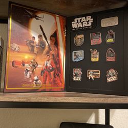 STAR WARS THE FORCE AWAKENS 2015 LIMITED EDITION PIN SET