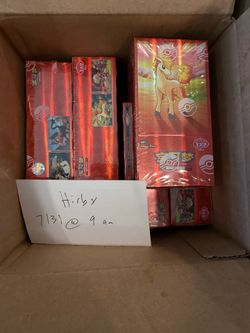 Pokemon Chinese gem 4 box