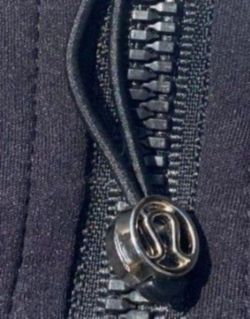 Black Lululemon Jacket Gold Zipper - Size 4