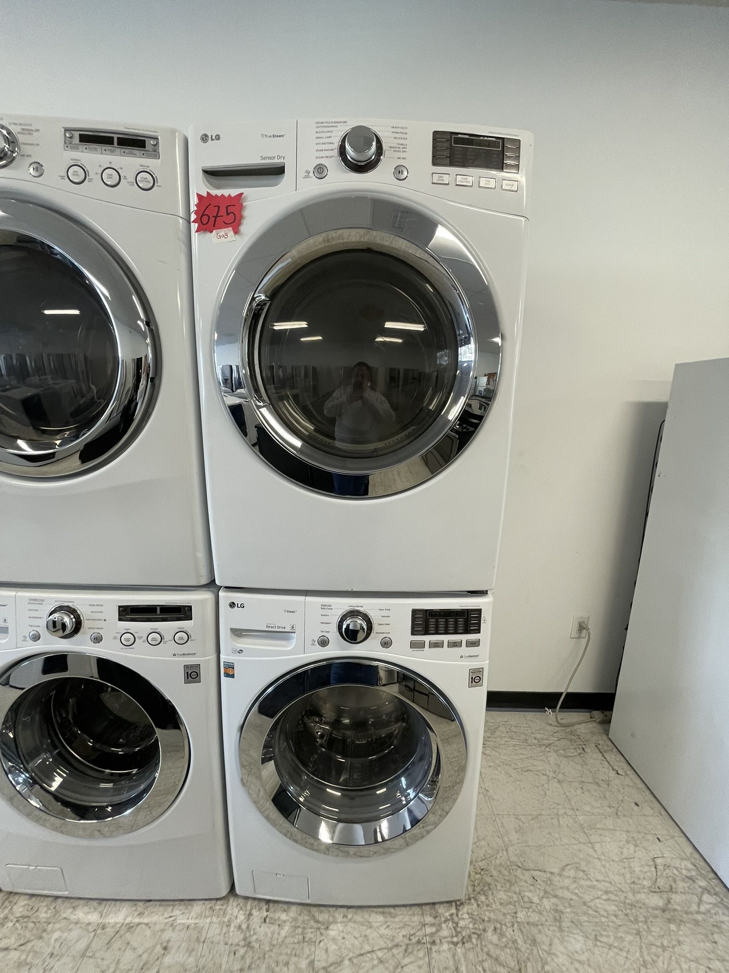 LG Front Load Washer And Gas Dryer Set Used Good Condition With 90days Warranty