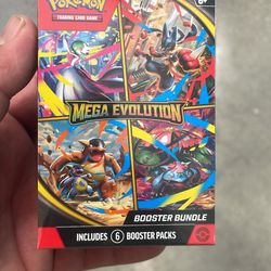 Pokemon Mega Evolution Booster Bundle 