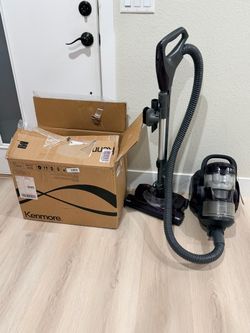 Kenmore Friendly Lightweight Bagless Compact Canister Vacuum 2-Motor System, Pet PowerMate, HEPA Filter & Telescoping Wand for Home, Carpet, Floors &
