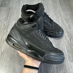 Nike Air Jordan 3 III Black Cat 136064 002 2007 Size Men 9 US 42.5 Eur Read