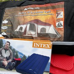 Tent And Air Mattress