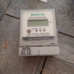 DEM 730 Electronic Energy Meter Never Used 
