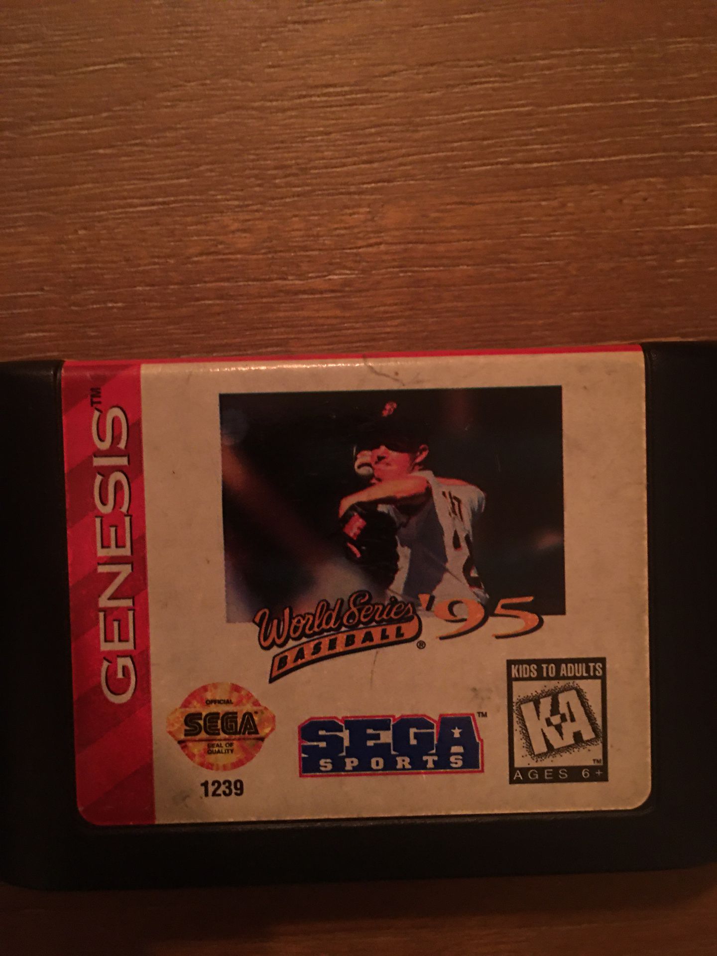 Sega genesis baseball 95