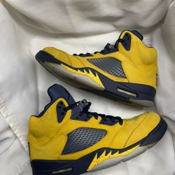 Jordan 5 Michigans 12.5 