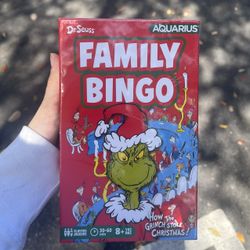 Aquarius The Grinch Family Bingo  