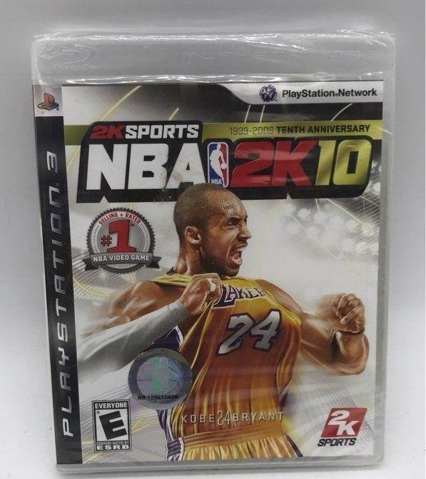 NBA 2K10 FOR SONY PLAYSTATION 3 PS3 BRAND NEW & FACTORY SEALED!
