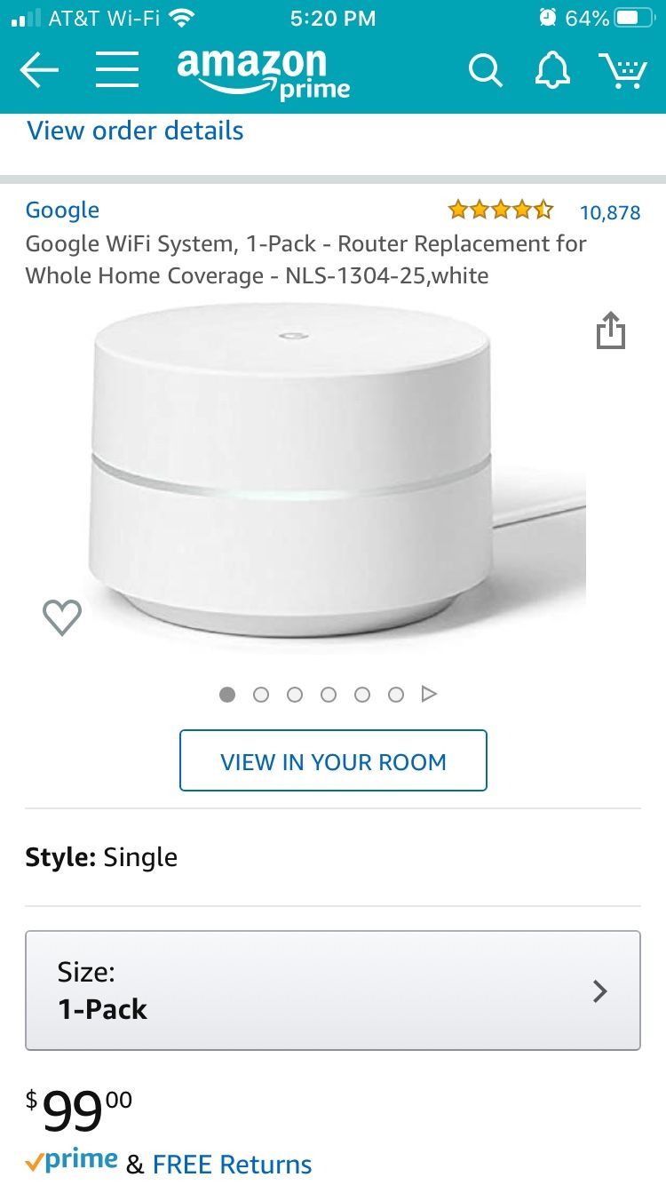 Google Wifi System Router Replacement