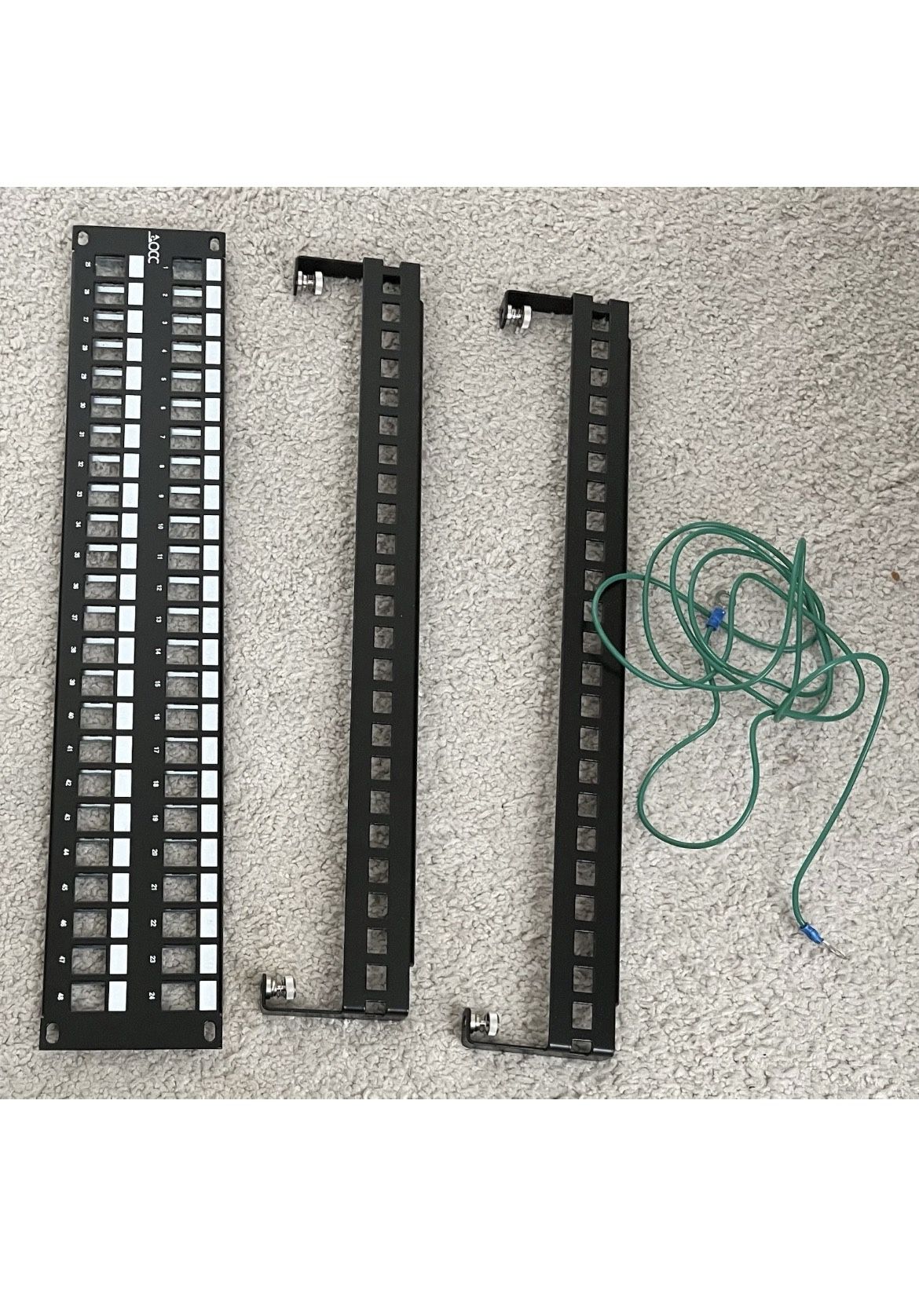 AK48STP patch panel shelded kmj, 48 port