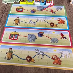 Zoo Learning Puzzle Game 🦁🐘🐒🧩
