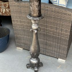 Tall Floor Candle Holder Stick 23 Height 