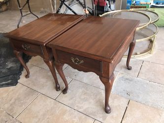 Mid century Thomasville side tables