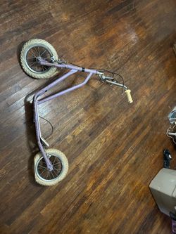 Vintage BMX scooter