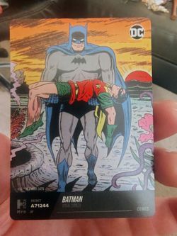 Robin dies at dawn! (DC card)