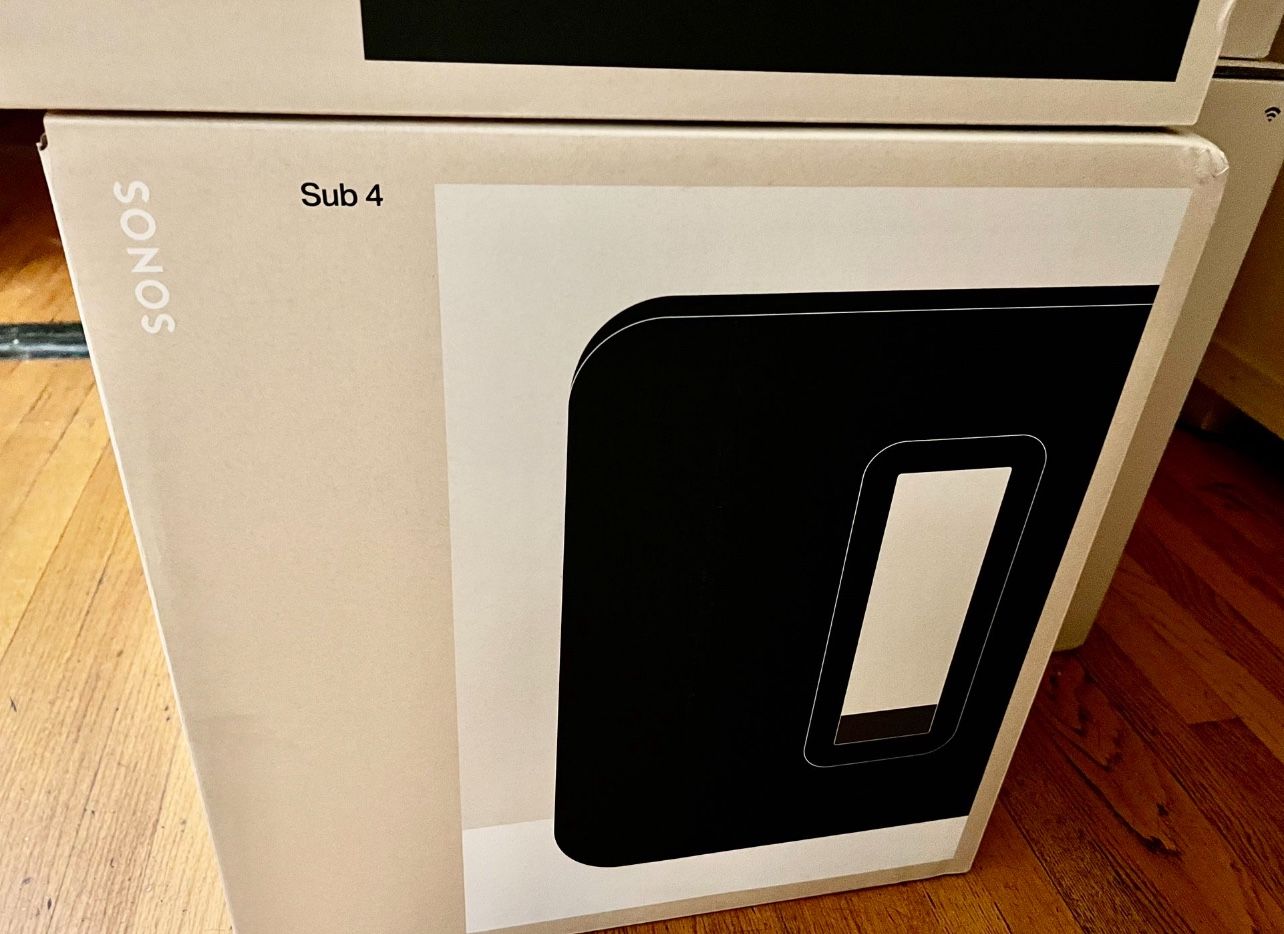 Sonos Sub 4 (Black) Brand New Sealed Warranty Included