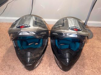 Zoan Dual Sport Helmets DOT - Size M/L - $90 for both