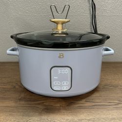 Beautiful 6 Qt Programmable Slow Cooker Digital Display by Drew Barrymore 