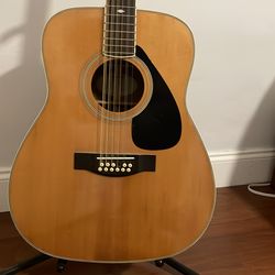 Yamaha FG-12. 12 string guitar