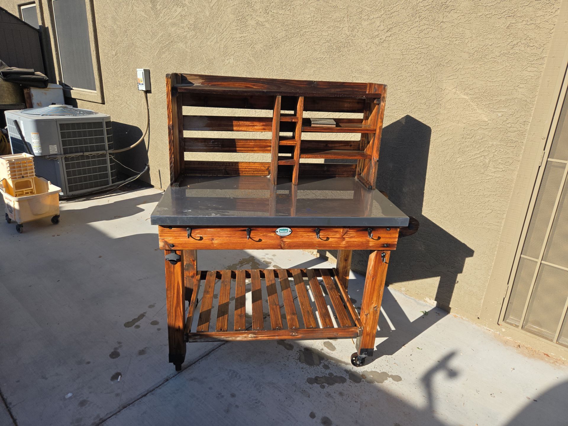 Backyard discovery BBQ cart