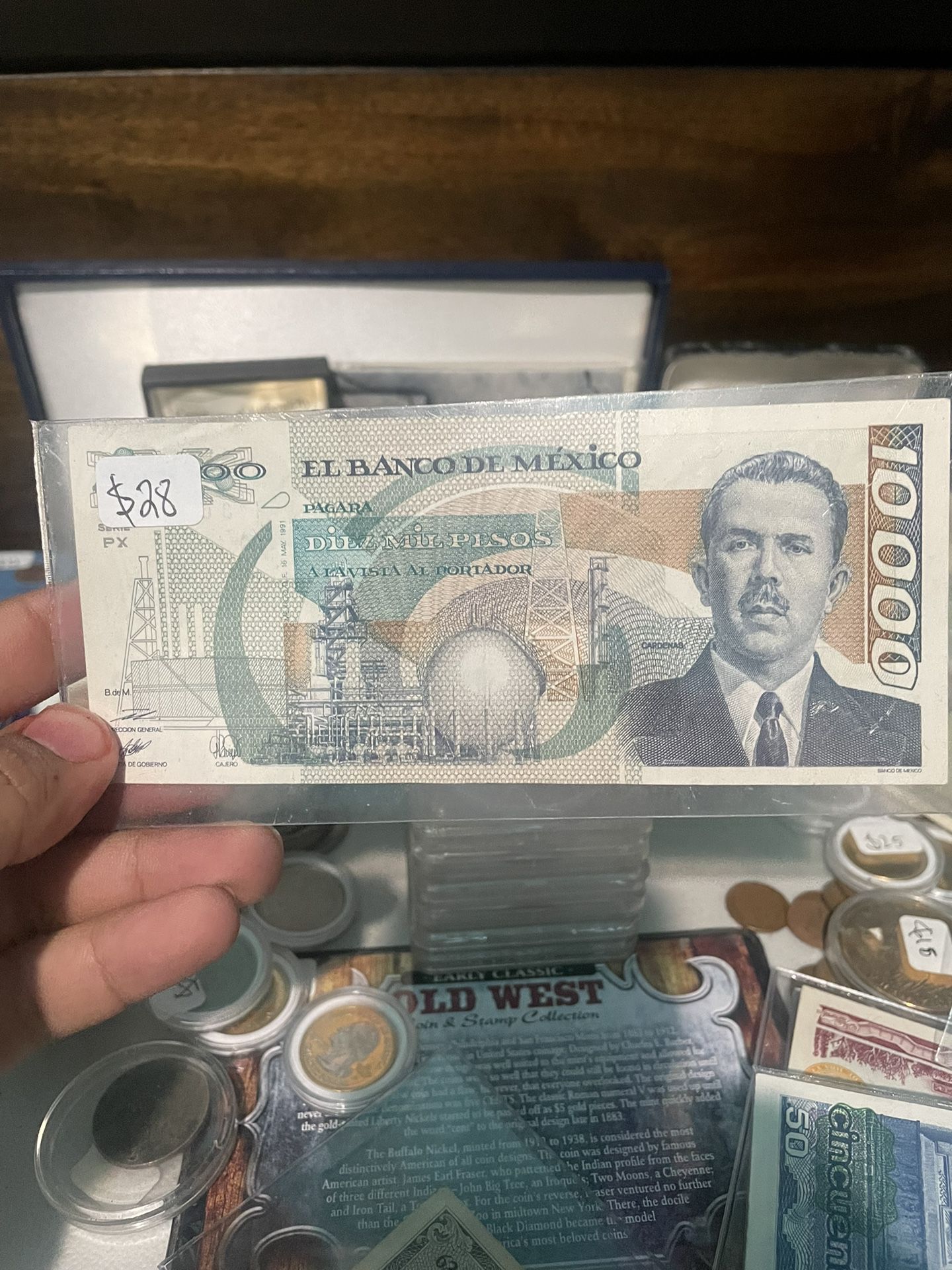 10000 Pesos Mexican