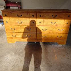 Large Wooden Dresser