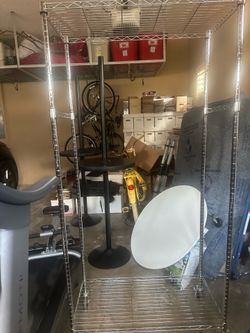 Mobile Metal Storage Stand