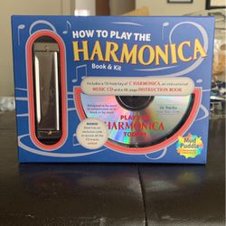 Harmonica Music Instrument Kit &Book