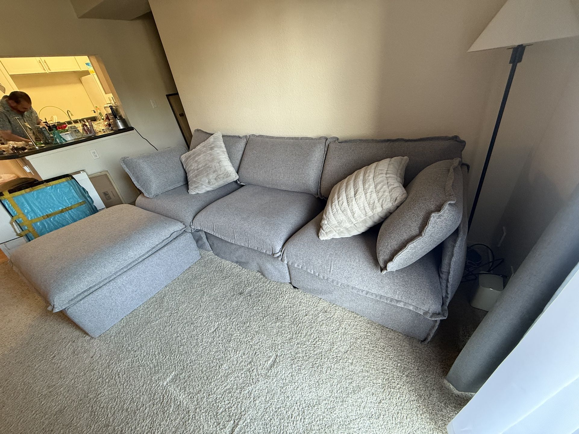 Anabei Couch $950 - New Like Condition!