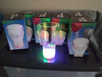 Light up Drinking Glasses NEW