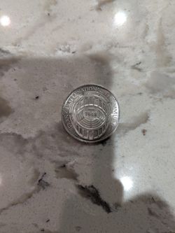 Vintage 125th  Anniversary Silver 5 Deutsche Mark Coin 