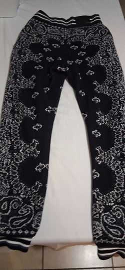 AMIRI B-Ball Bandana Sweatpants Size Small