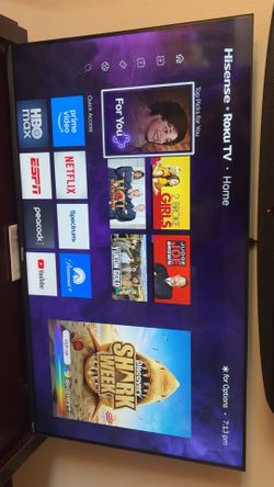 43 inch Hisense smart tv