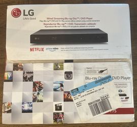 LG BP175 Blu-ray DVD Player Full HD 1080p HDMI USB  New Open Box Tested Working