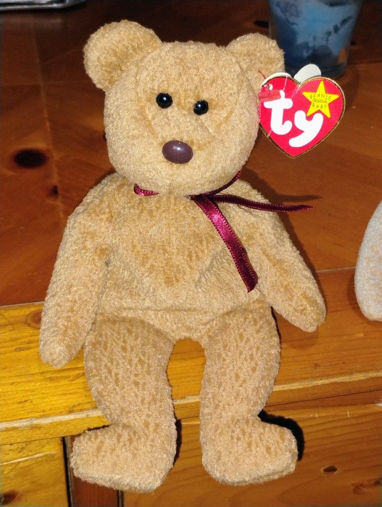 1996 Beanie Baby Curly Tag Error Number 102