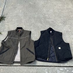 carhartt and walls construction jackets