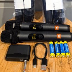 🔥Par de Micrófonos inalámbricos Original JBL🔥$75 PRECIO FIRME (NO INCLUYE CAJA)