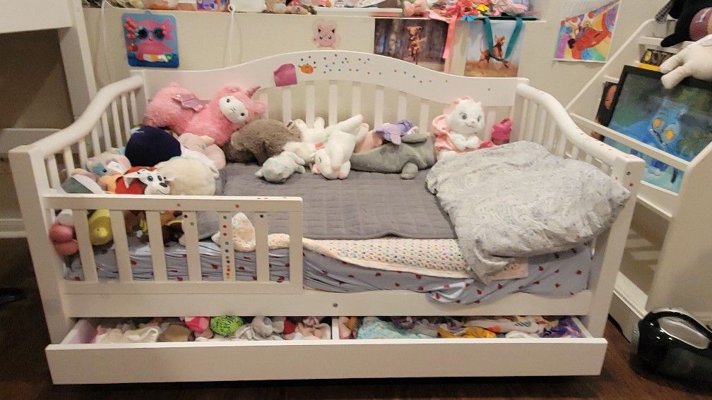 Toddler Bed With Storage