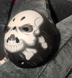 Med skull face bike helmet 20.00 or best offer