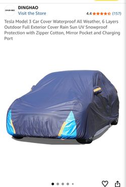 Tesla model 3 car cover