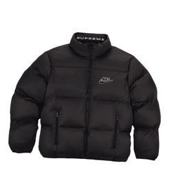 Supreme Nike Reversible Puffy Jacket Black