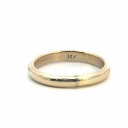 Woman’s Ladies 14k Yellow Gold Wedding Band Ring Size 8 GP3091965