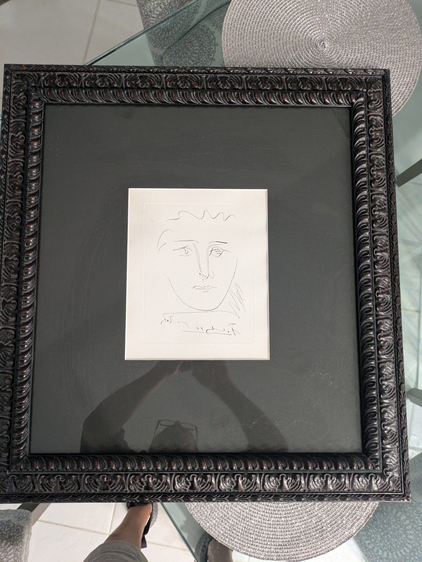 Picasso "Poor Roby" Etching