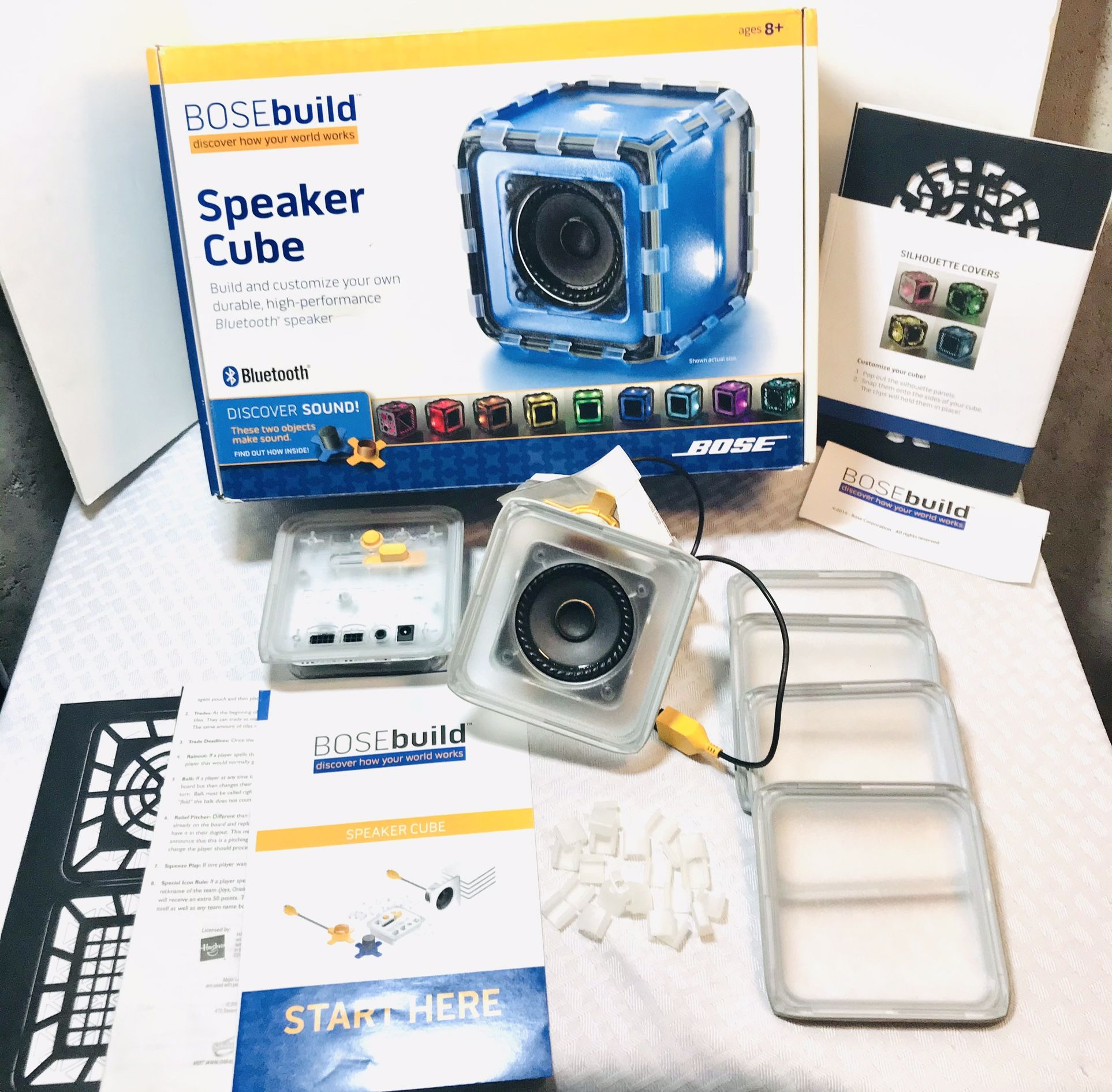 Bose Build Bluetooth Speaker Cube