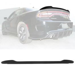15-23 Dodge Charger V3 Style Trunk Spoiler Matte Black