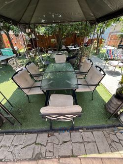 Backyard table