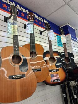 Guitars pawn shop