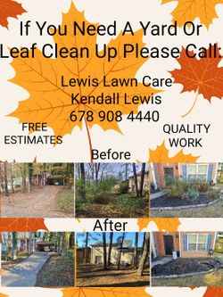 Yard And Leaf Clean Up