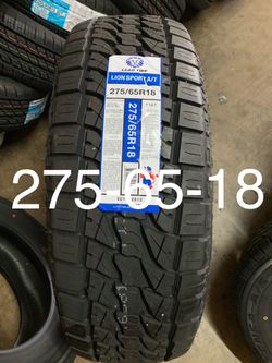 4 new 275-65-18 Allterrain